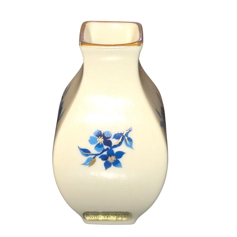 Lenox Pagoda Bud Vase Miniature 3.5